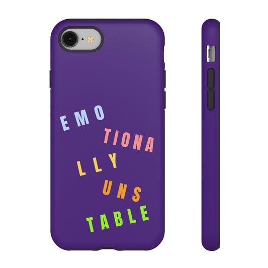 Emotionally Unstable - Protective Cover