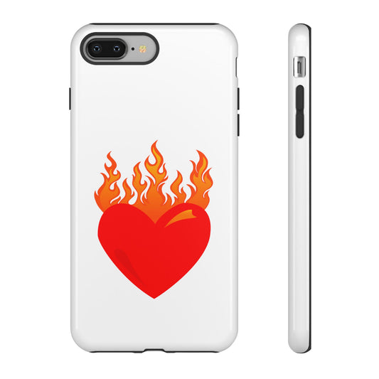 Burning Heart Tough Case