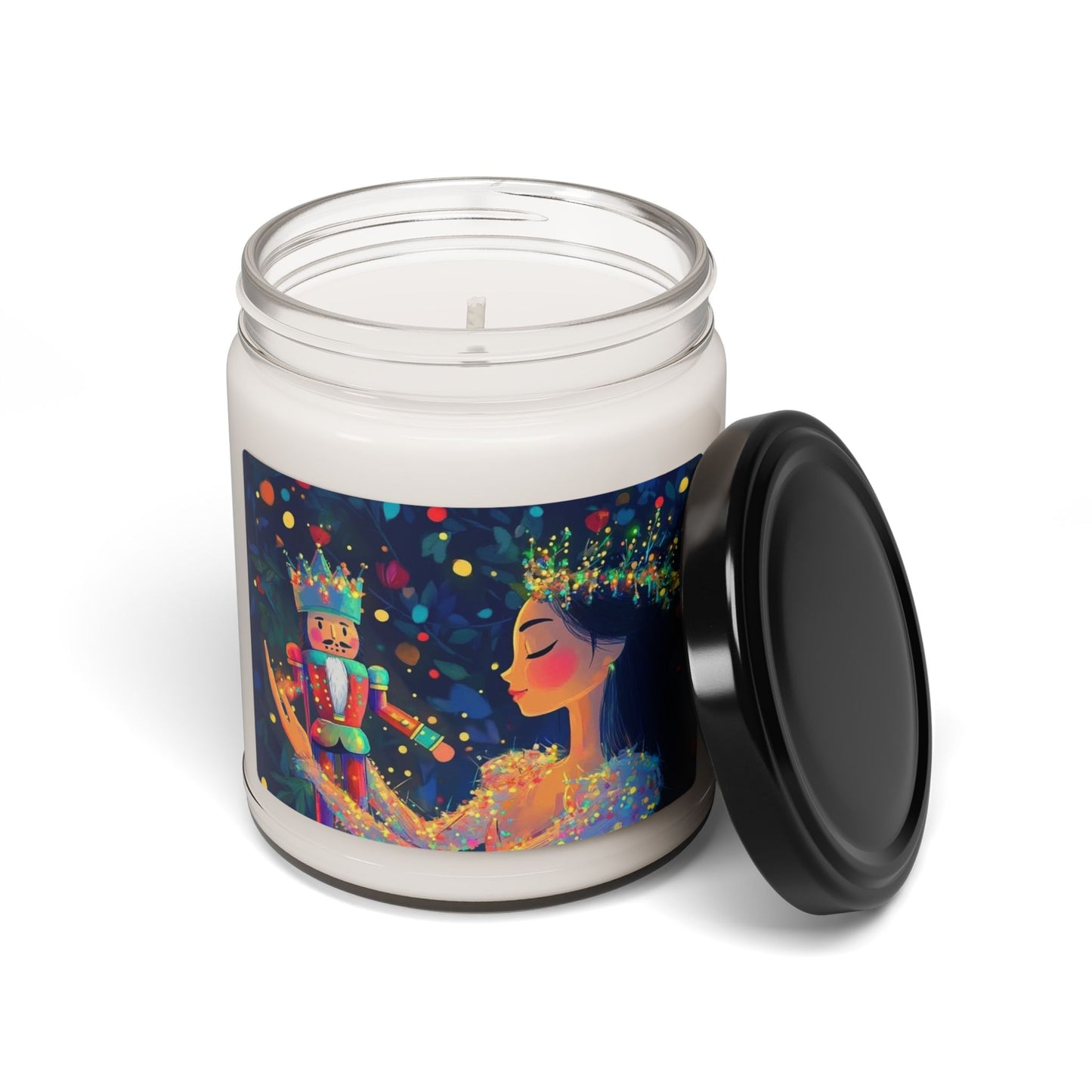 Christmas Soy Candle - Princess Home Decor, Gift for Her, Self-Care, Spiritual Candle
