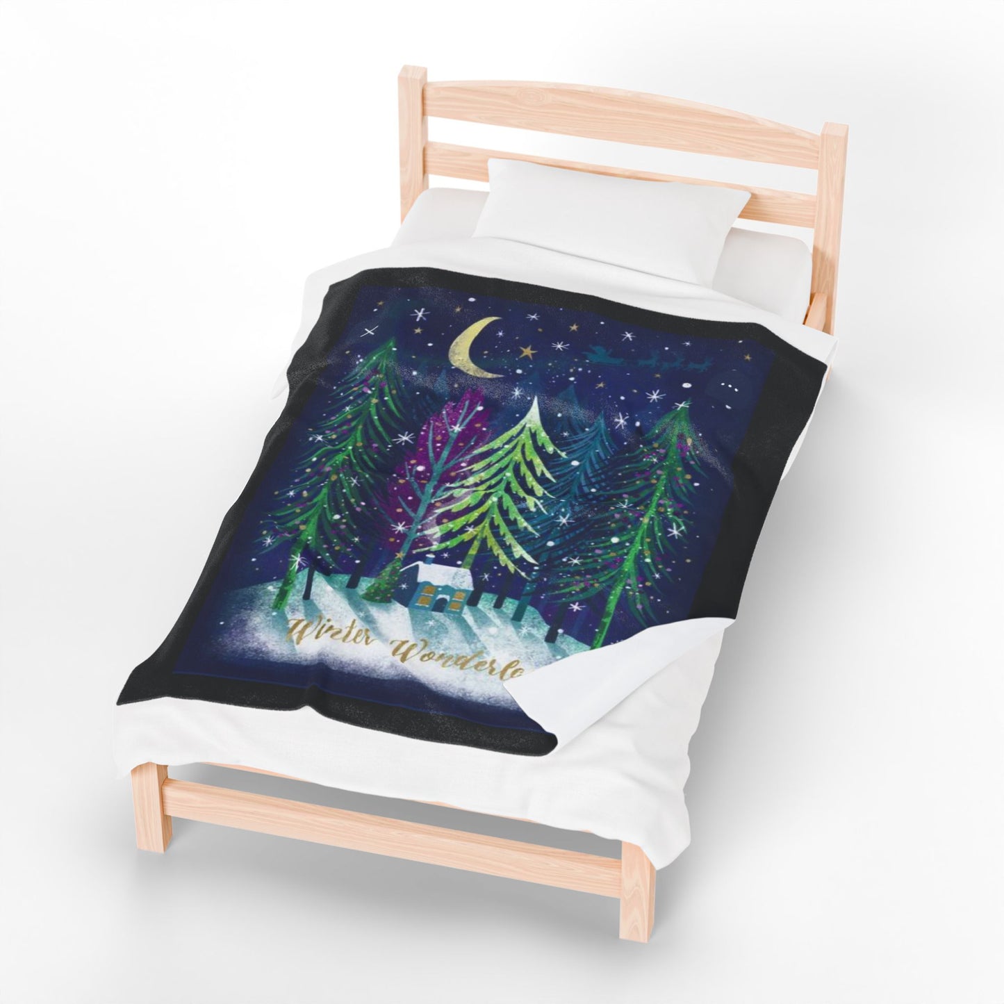 Plush Blanket - Christmas Magic Design