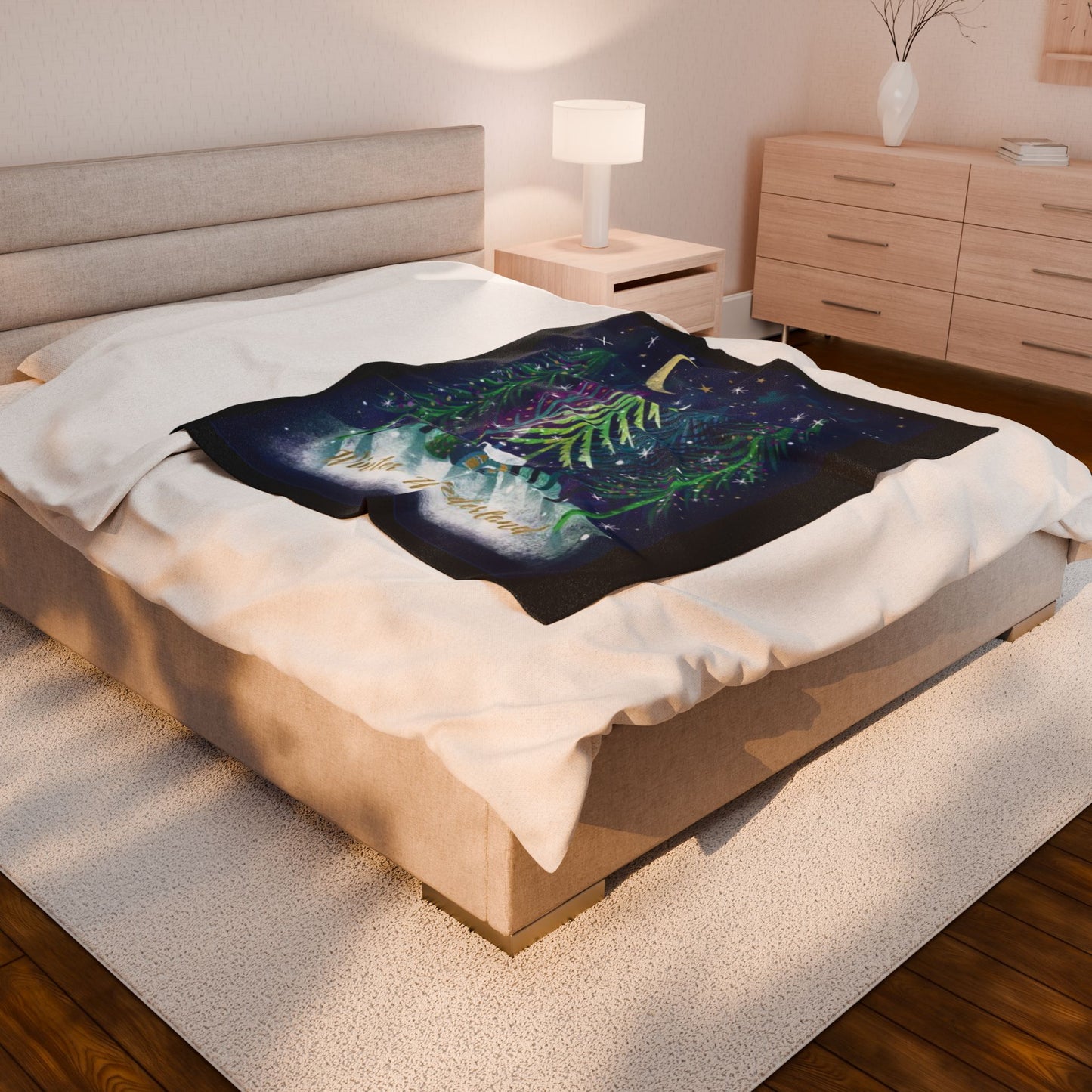 Plush Blanket - Christmas Magic Design