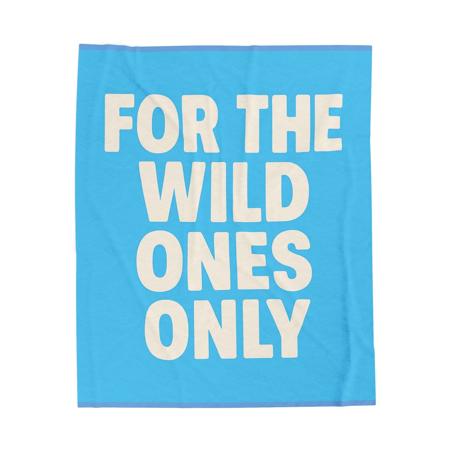 Wild Ones Plush Blanket - Cozy Throw for Kids, Soft Fleece Blanket, Perfect for Playrooms, Gifts for Dog Lovers, Bedroom Decor