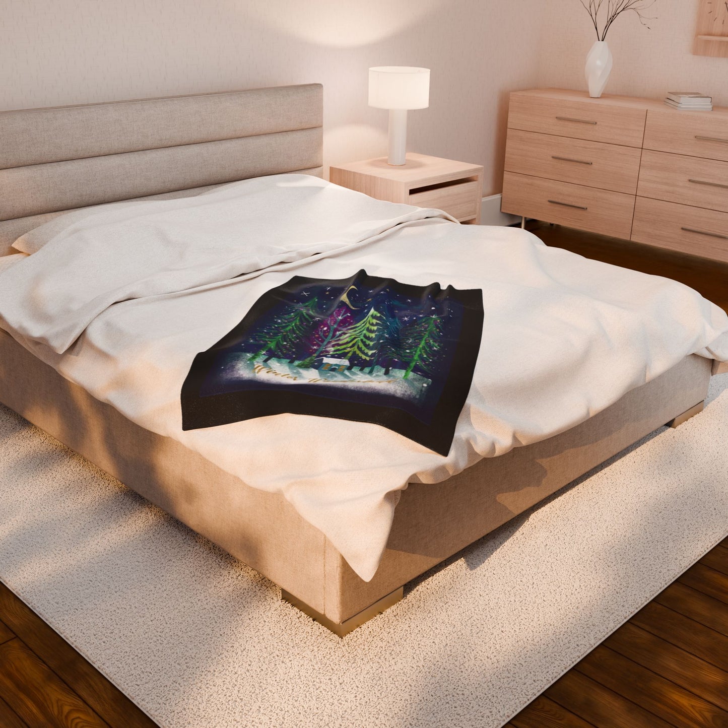 Plush Blanket - Christmas Magic Design