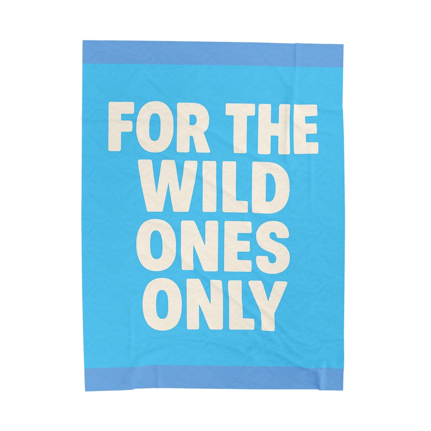 Wild Ones Plush Blanket - Cozy Throw for Kids, Soft Fleece Blanket, Perfect for Playrooms, Gifts for Dog Lovers, Bedroom Decor