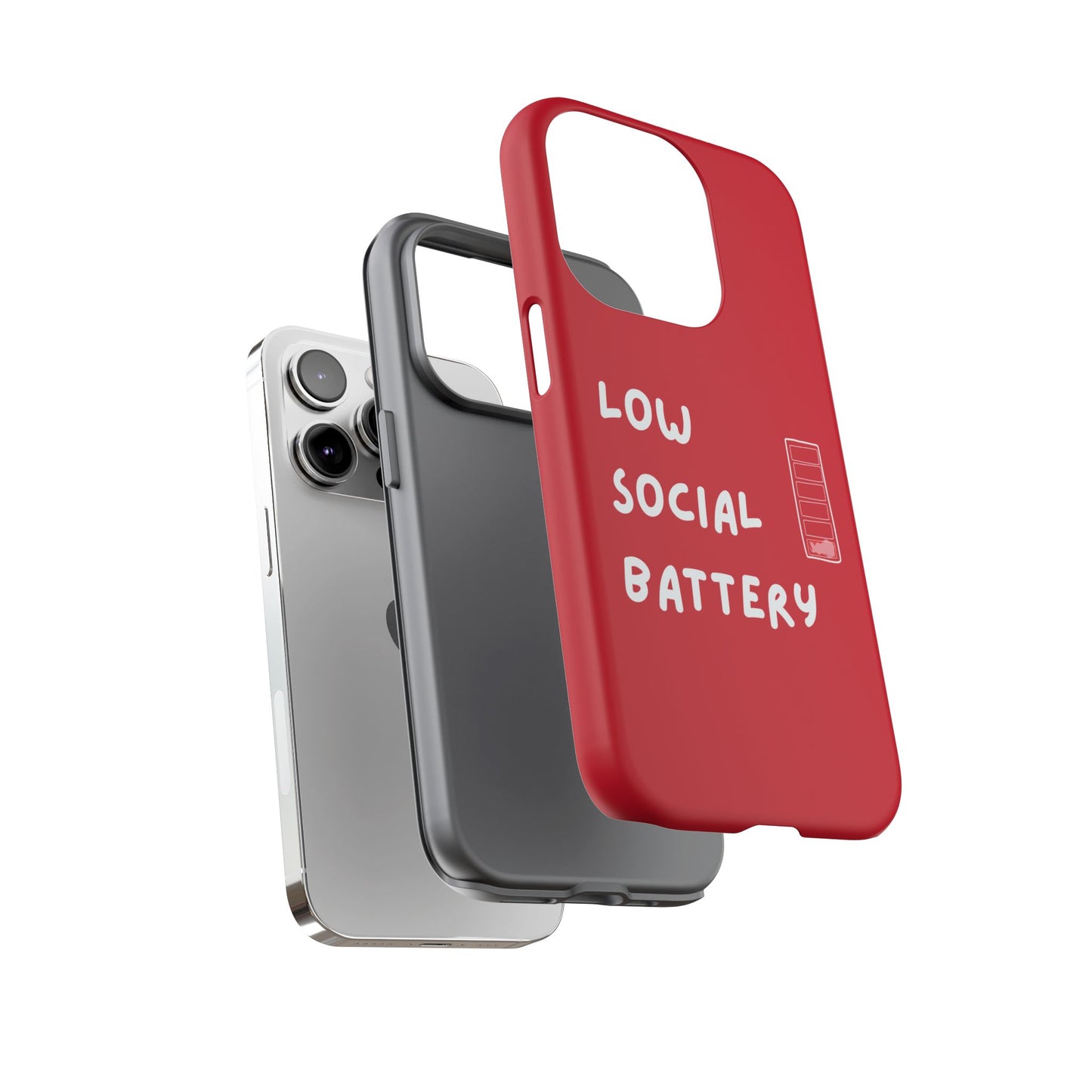 Low Social Battery Cover