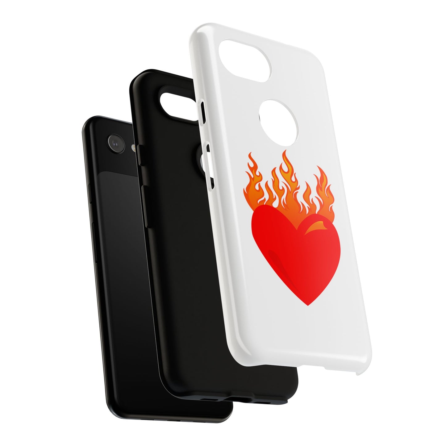 Burning Heart Tough Case