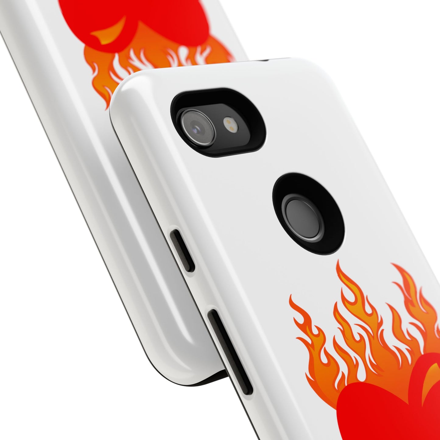 Burning Heart Tough Case