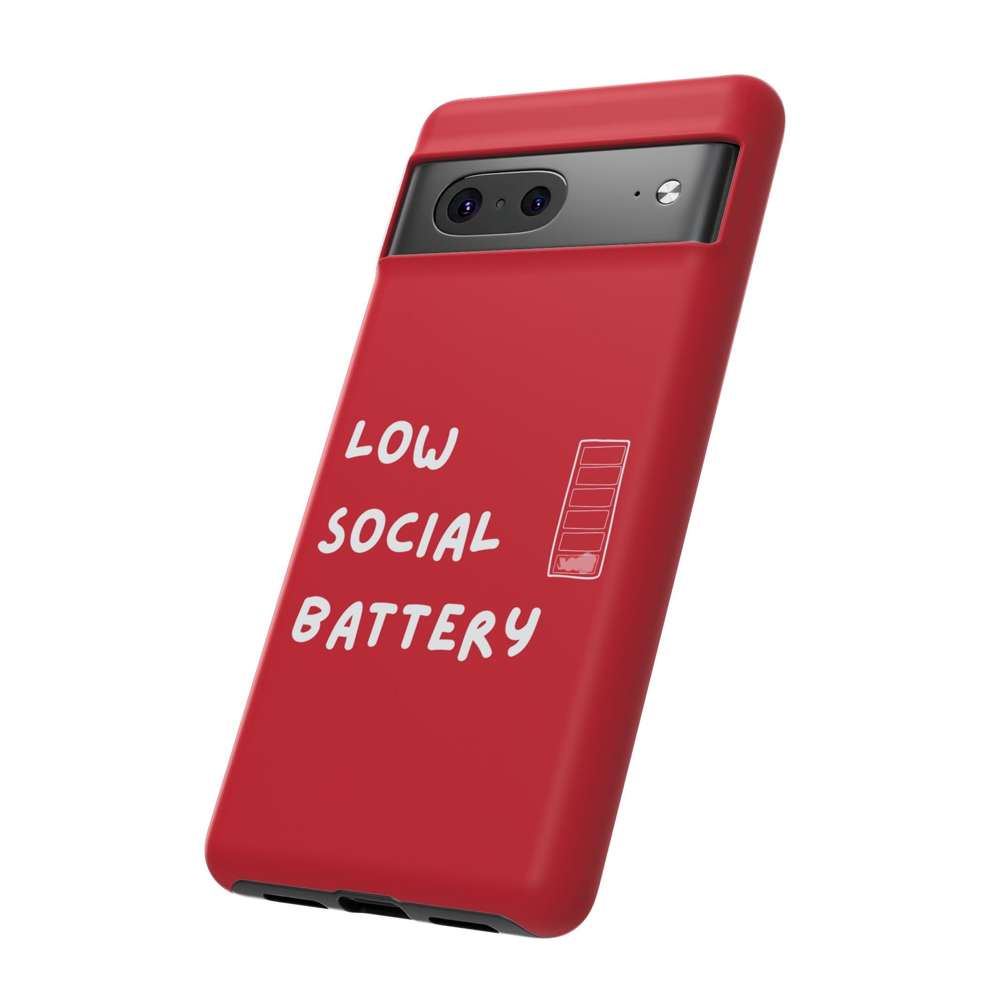 Low Social Battery Cover