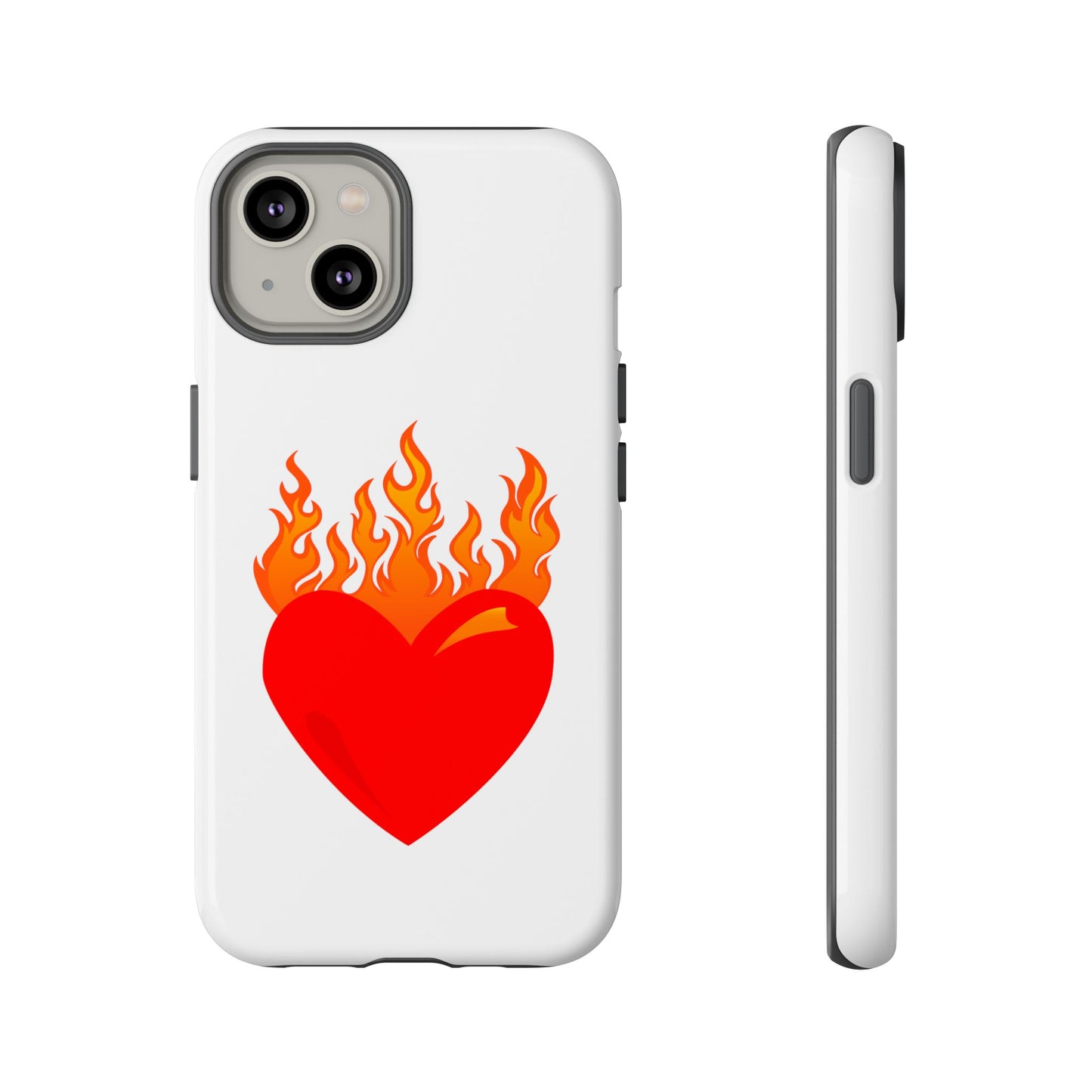 Burning Heart Tough Case