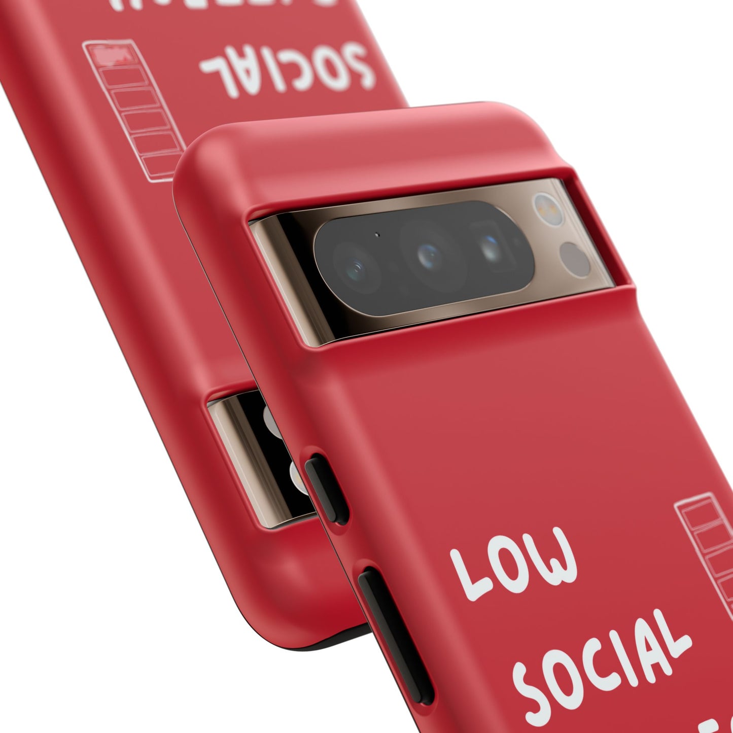 Low Social Battery Cover