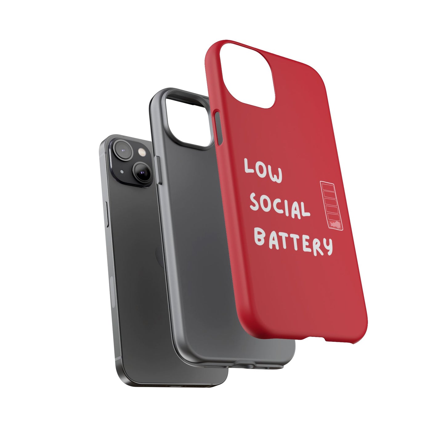 Low Social Battery Cover