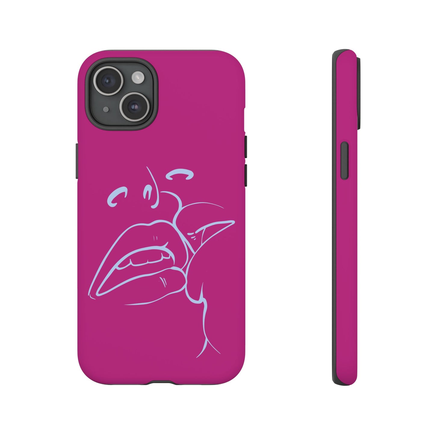 Blue kiss  Phone Case