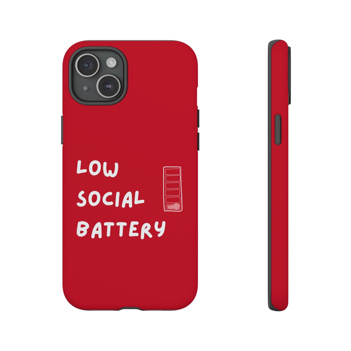 Low Social Battery Cover