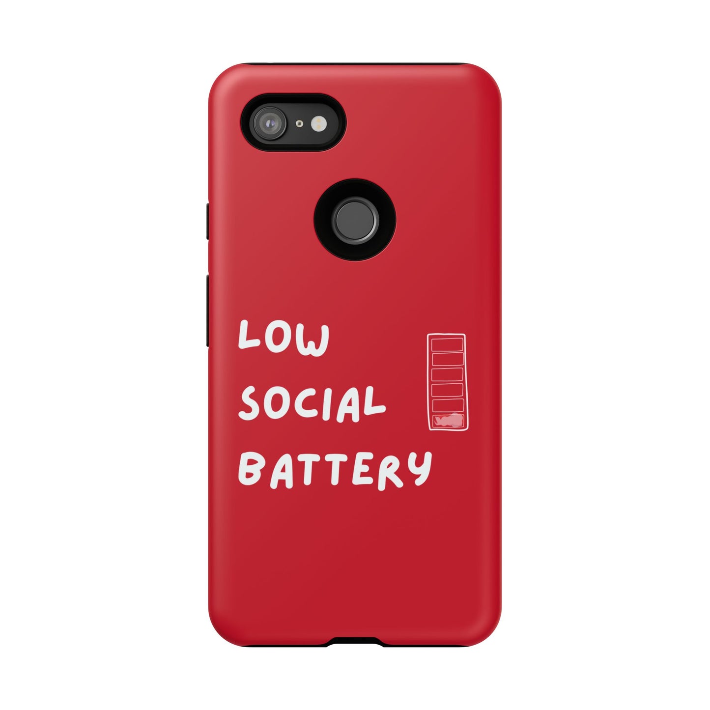 Low Social Battery Cover