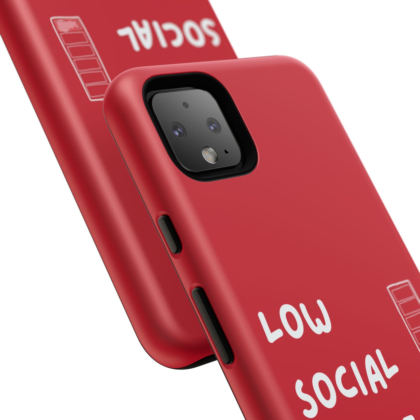 Low Social Battery Cover