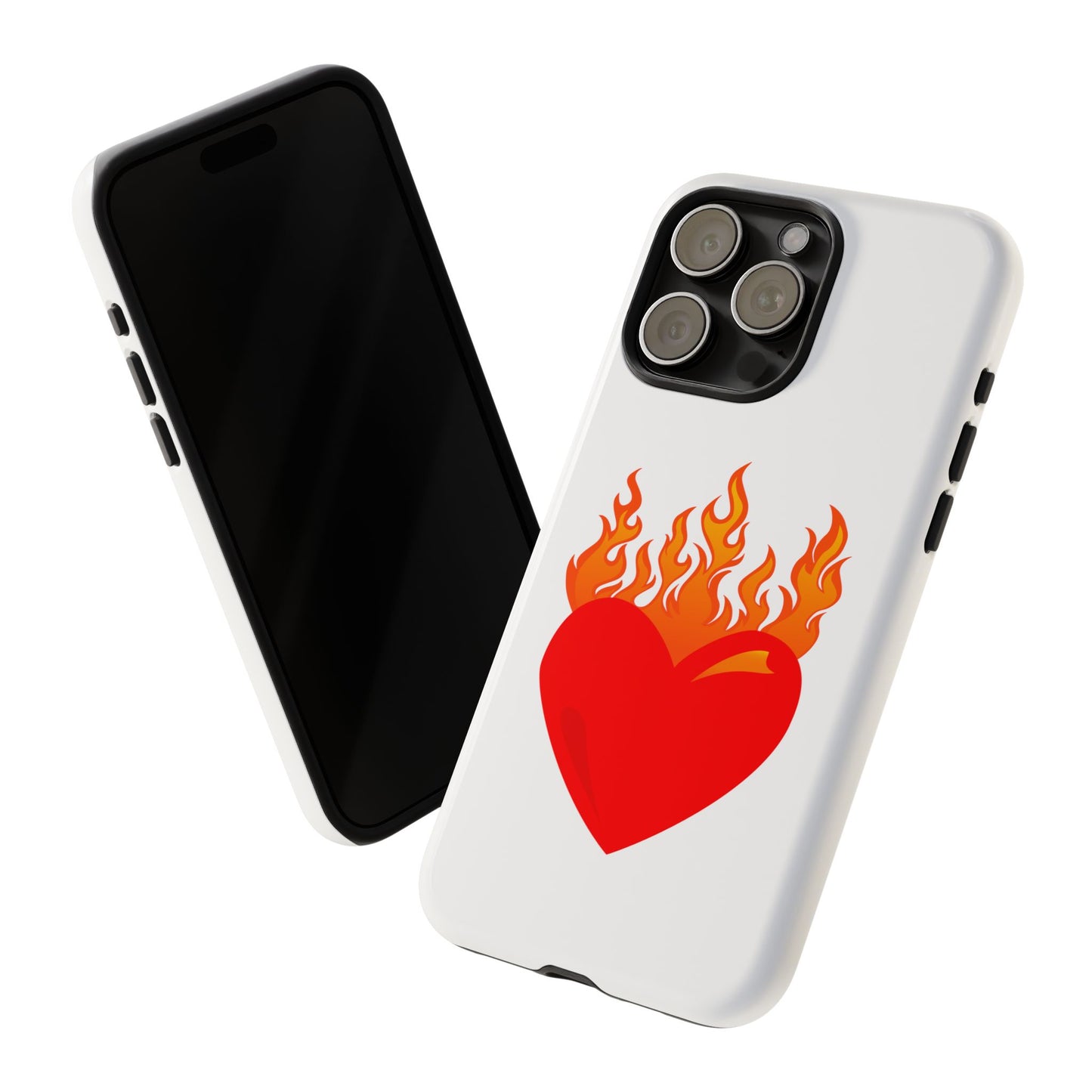 Burning Heart Tough Case