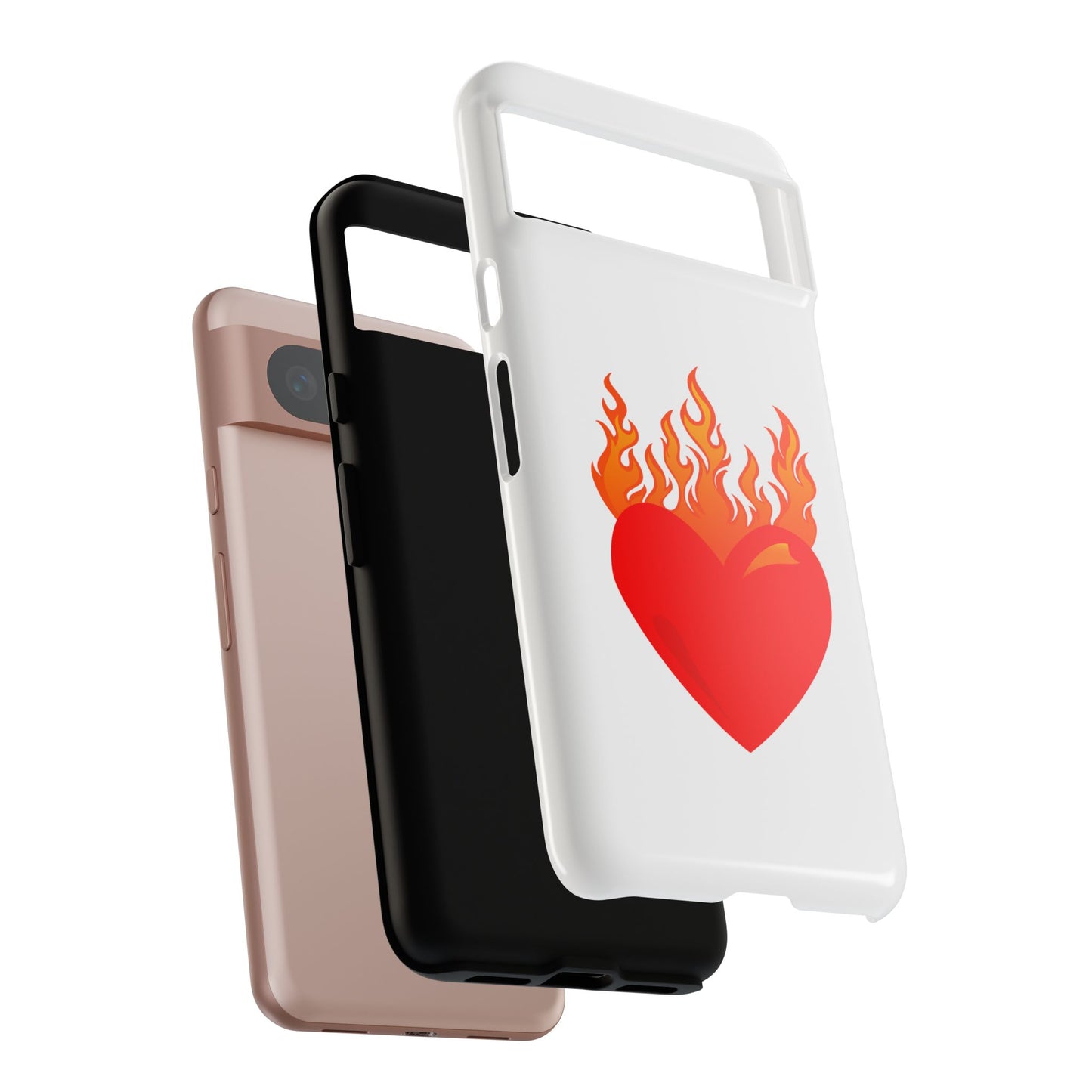 Burning Heart Tough Case