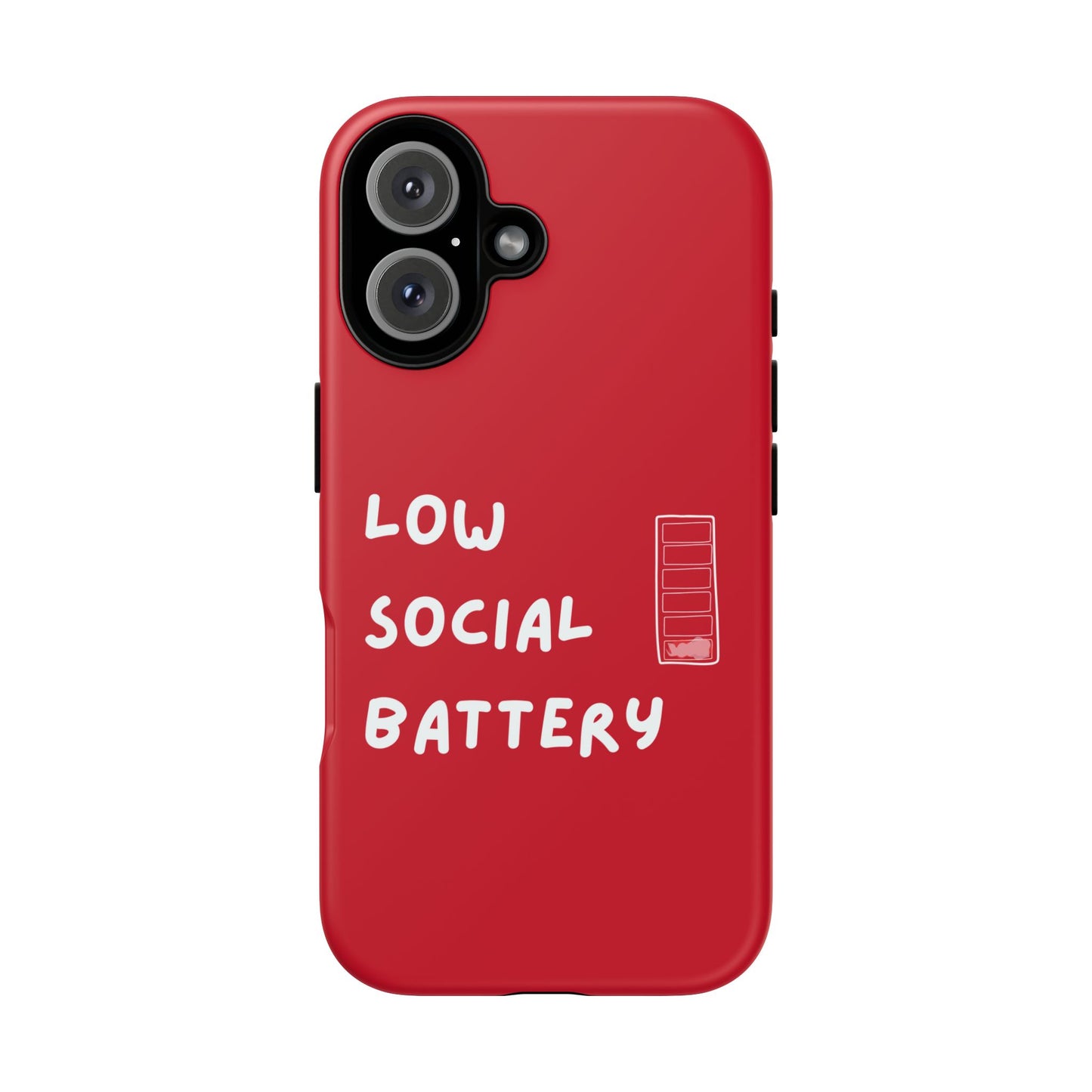Low Social Battery Cover