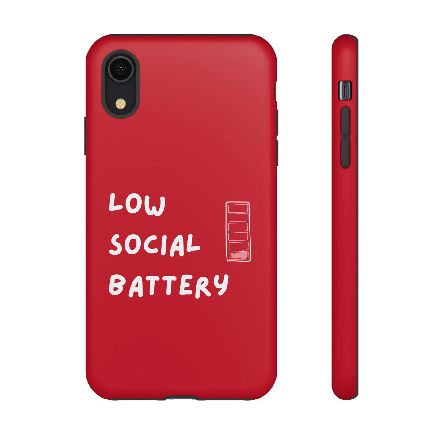 Low Social Battery Cover