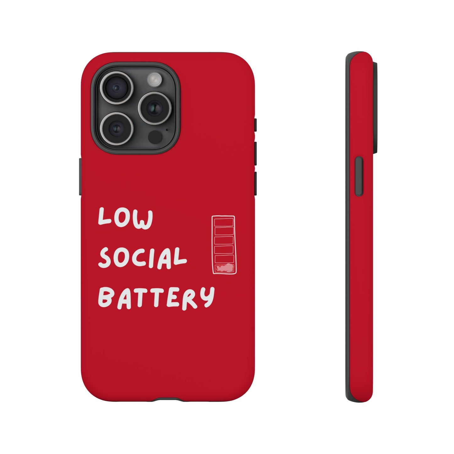 Low Social Battery Cover