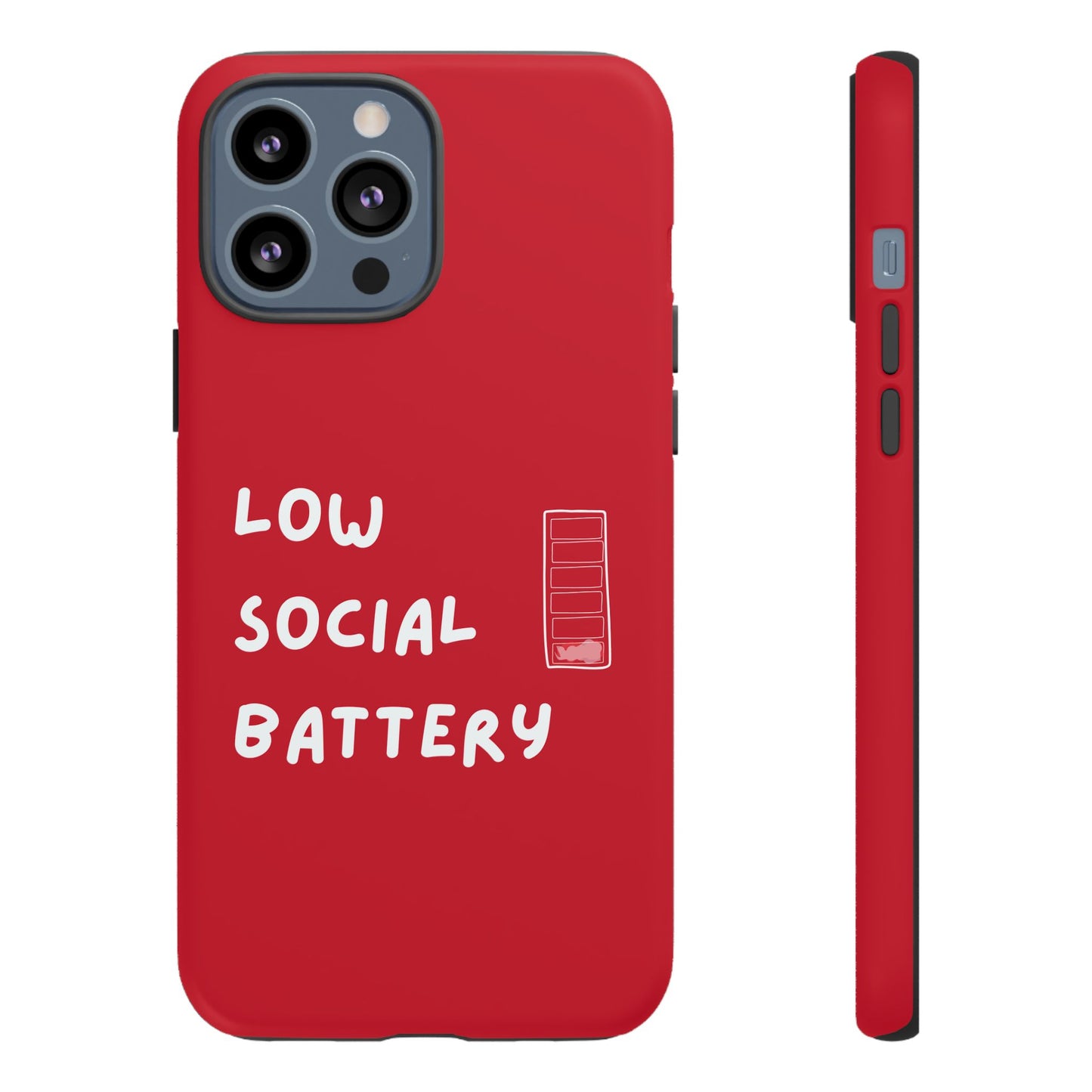 Low Social Battery Cover