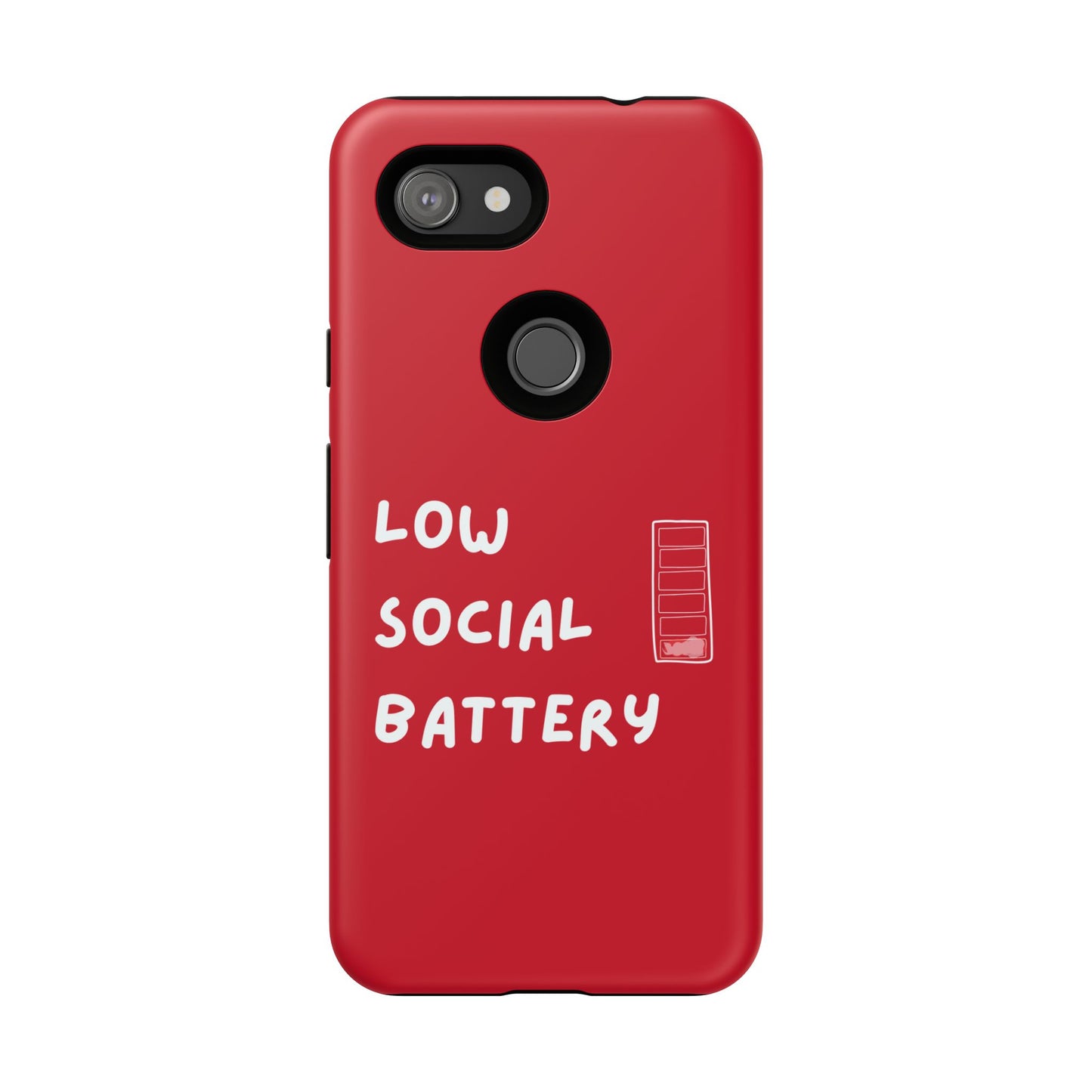 Low Social Battery Cover