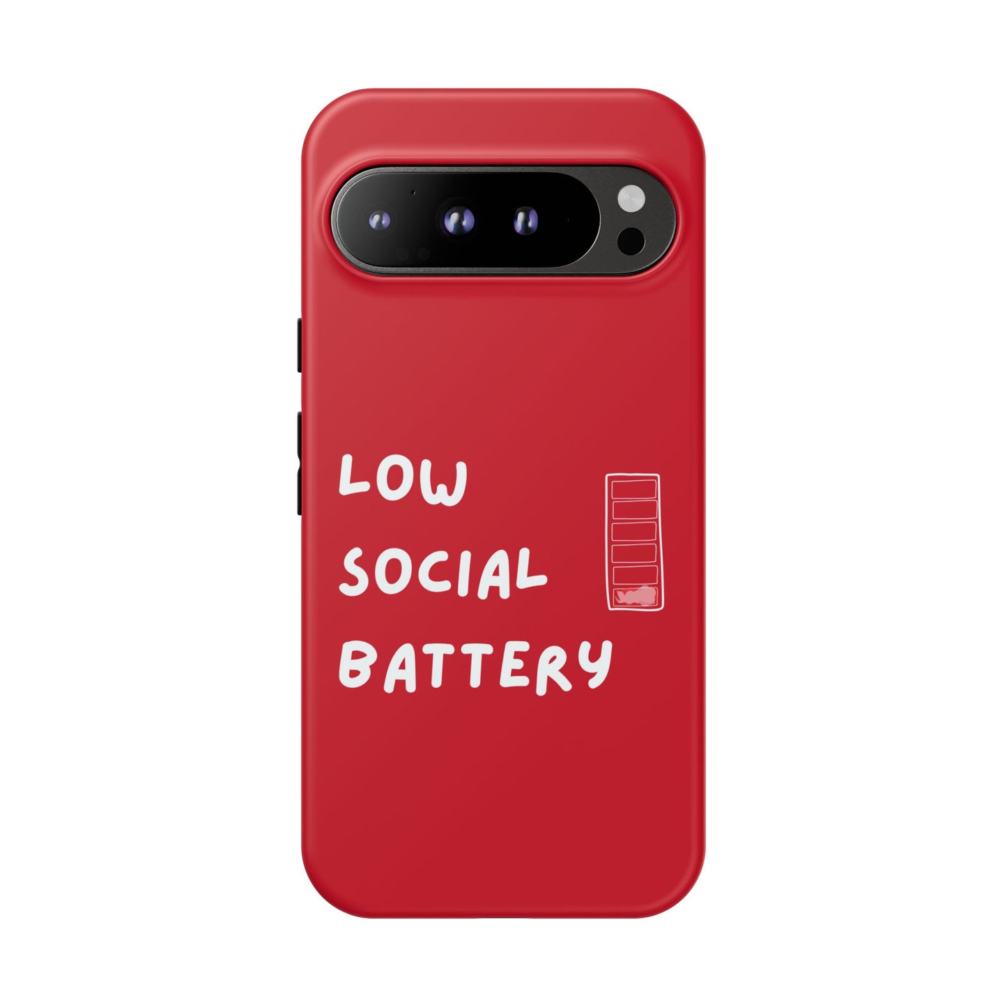 Low Social Battery Cover