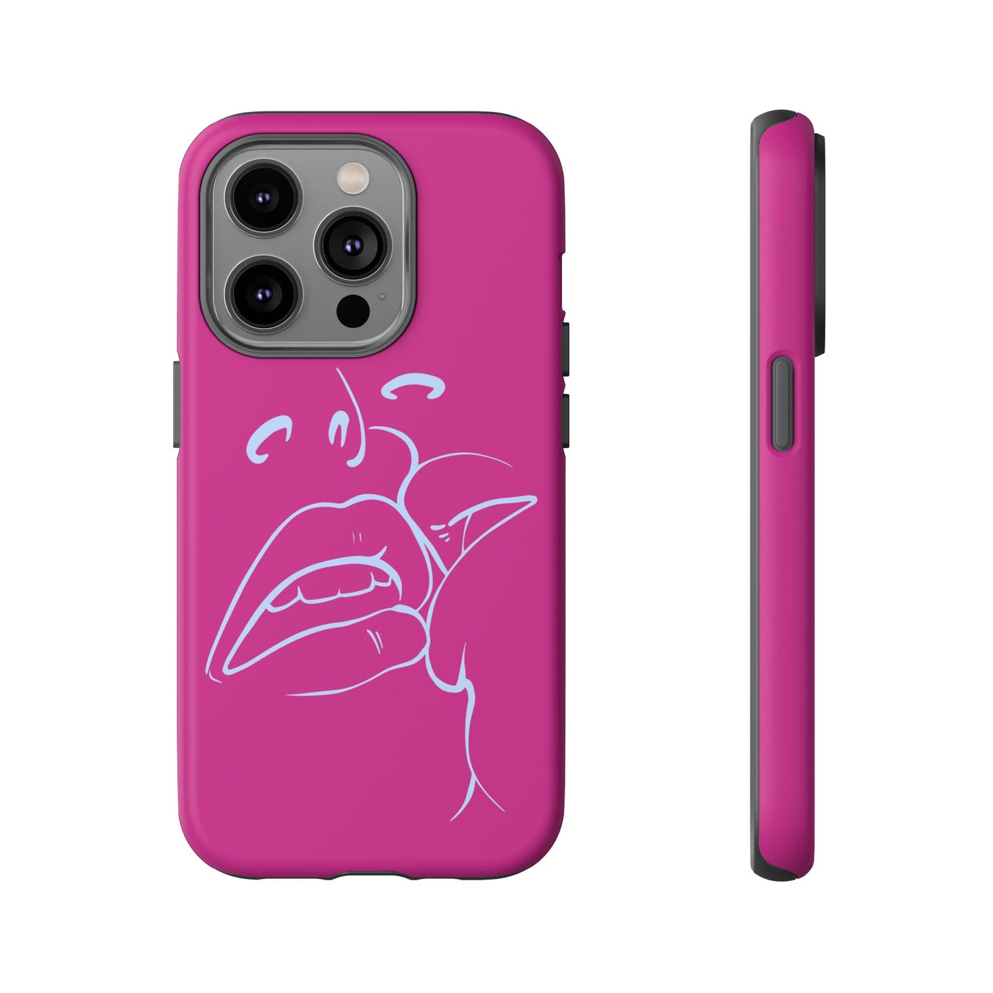 Blue kiss  Phone Case