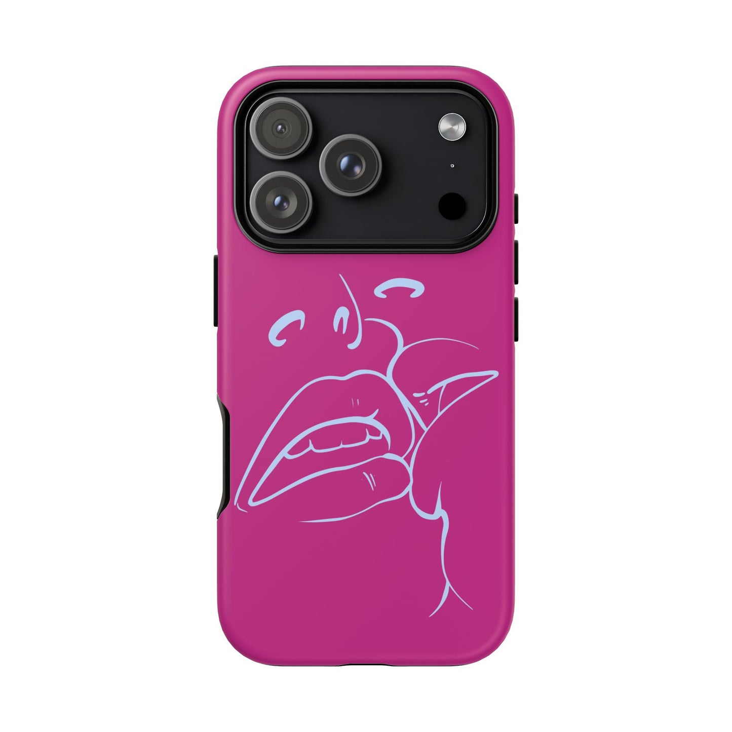 Blue kiss  Phone Case