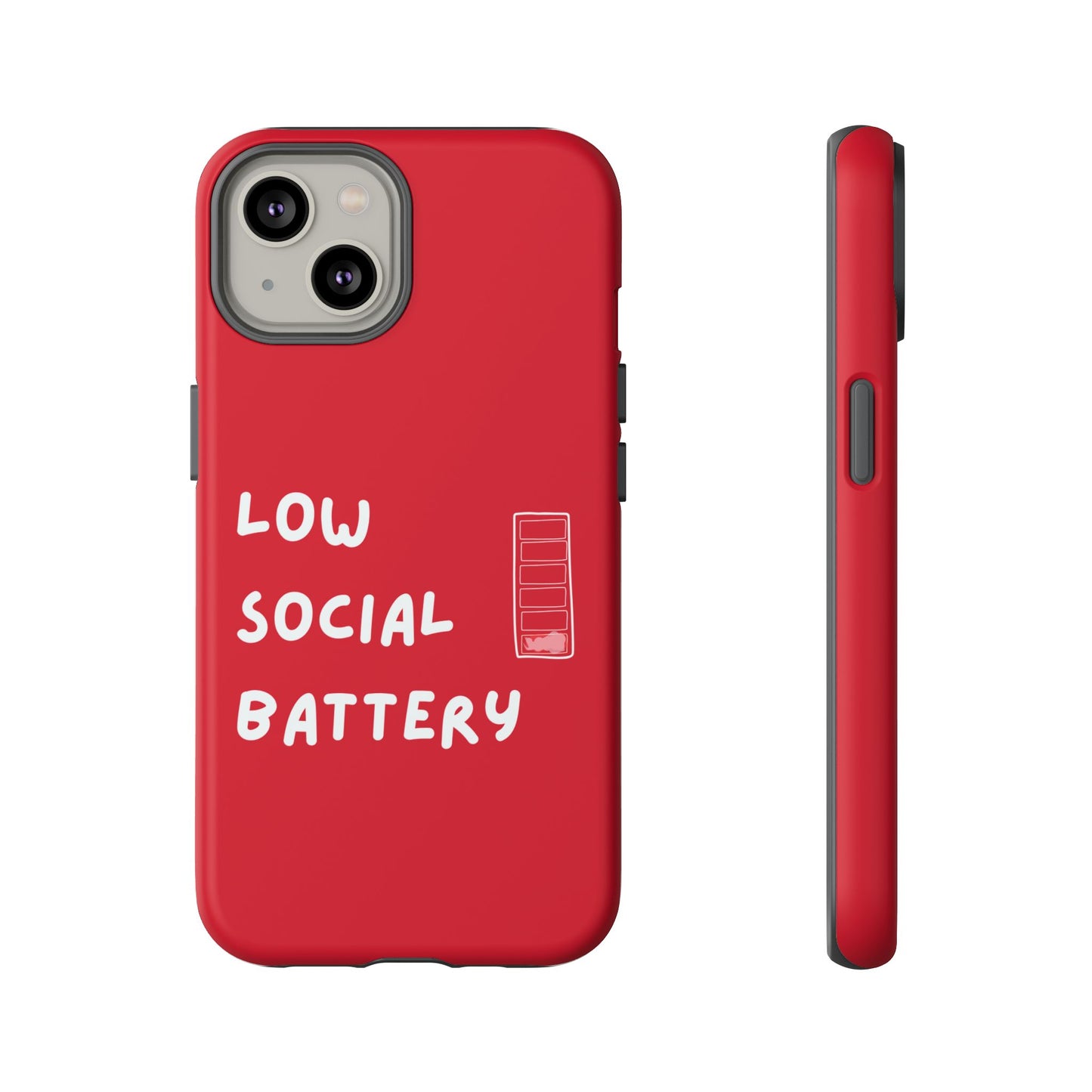 Low Social Battery Cover