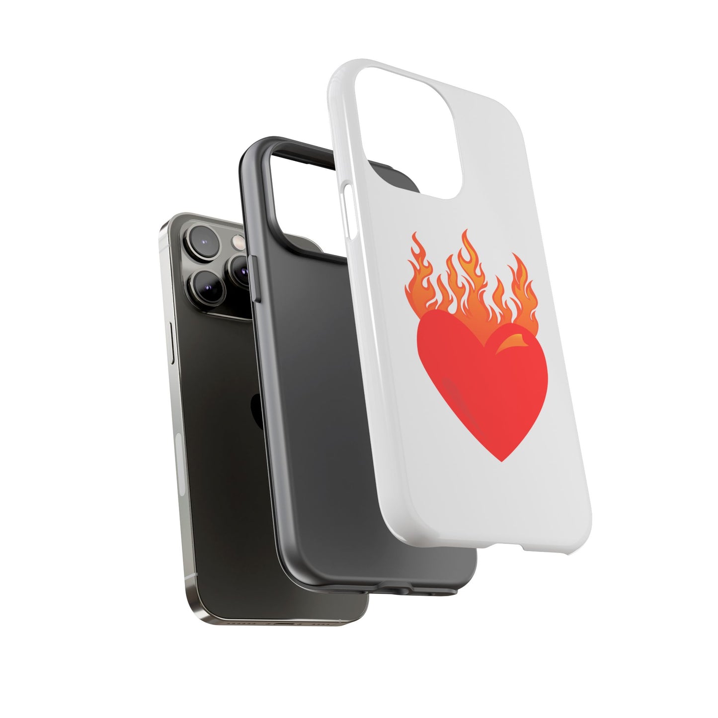 Burning Heart Tough Case