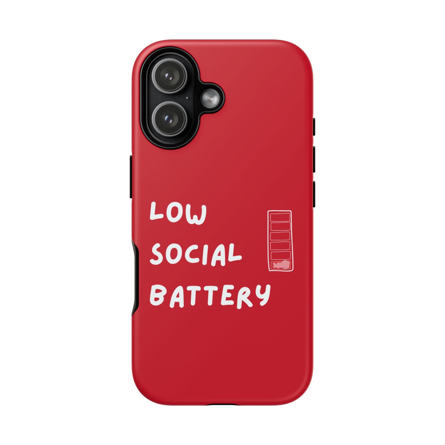 Low Social Battery Cover