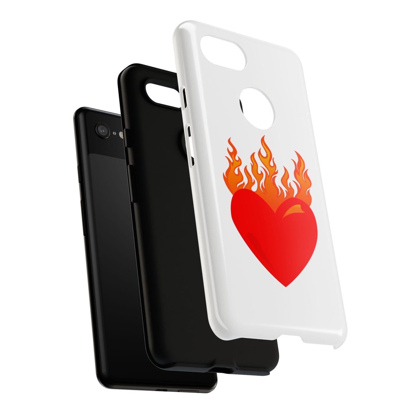 Burning Heart Tough Case