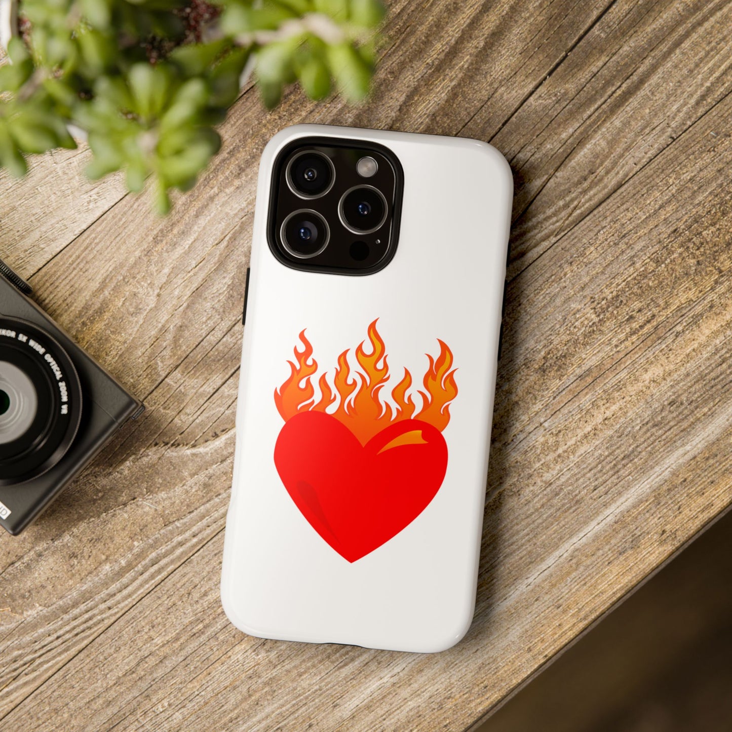 Burning Heart Tough Case