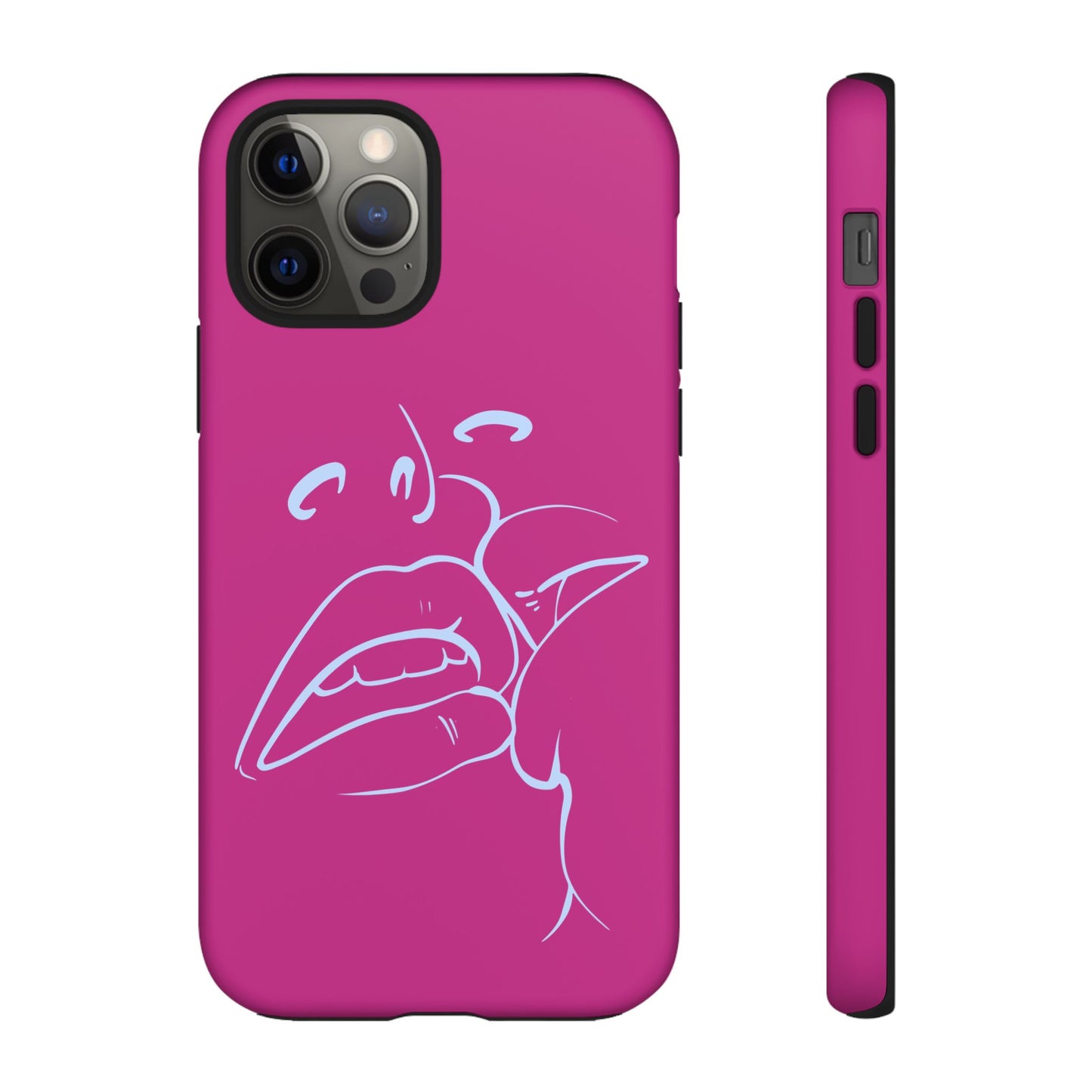 Blue kiss  Phone Case
