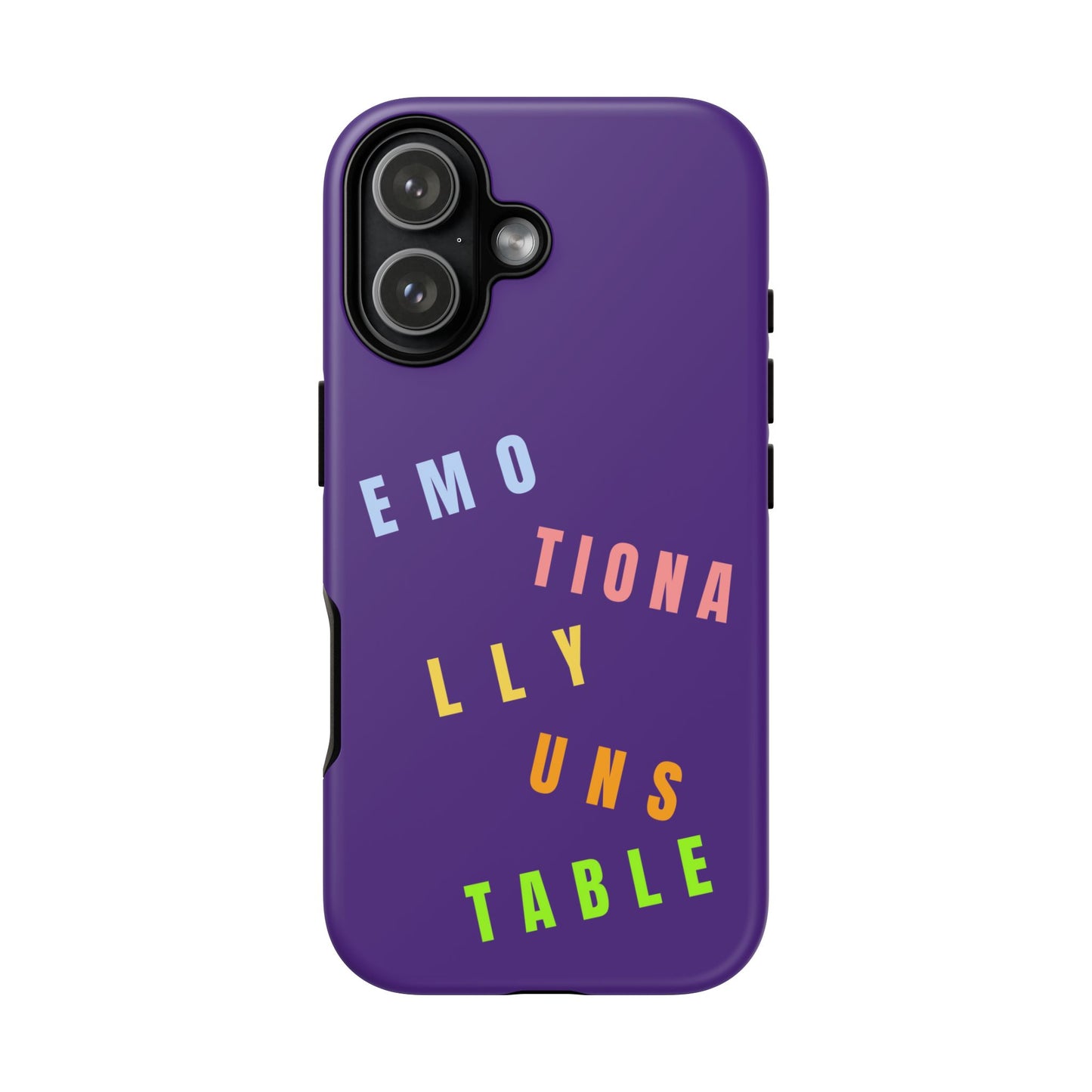 Emotionally Unstable - Protective Cover