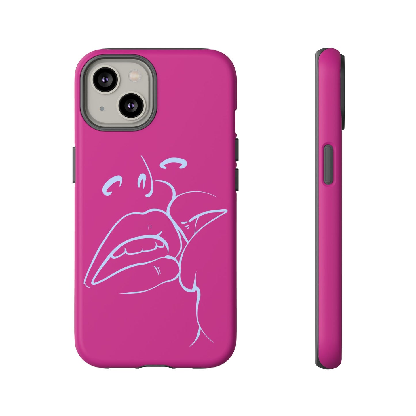Blue kiss  Phone Case
