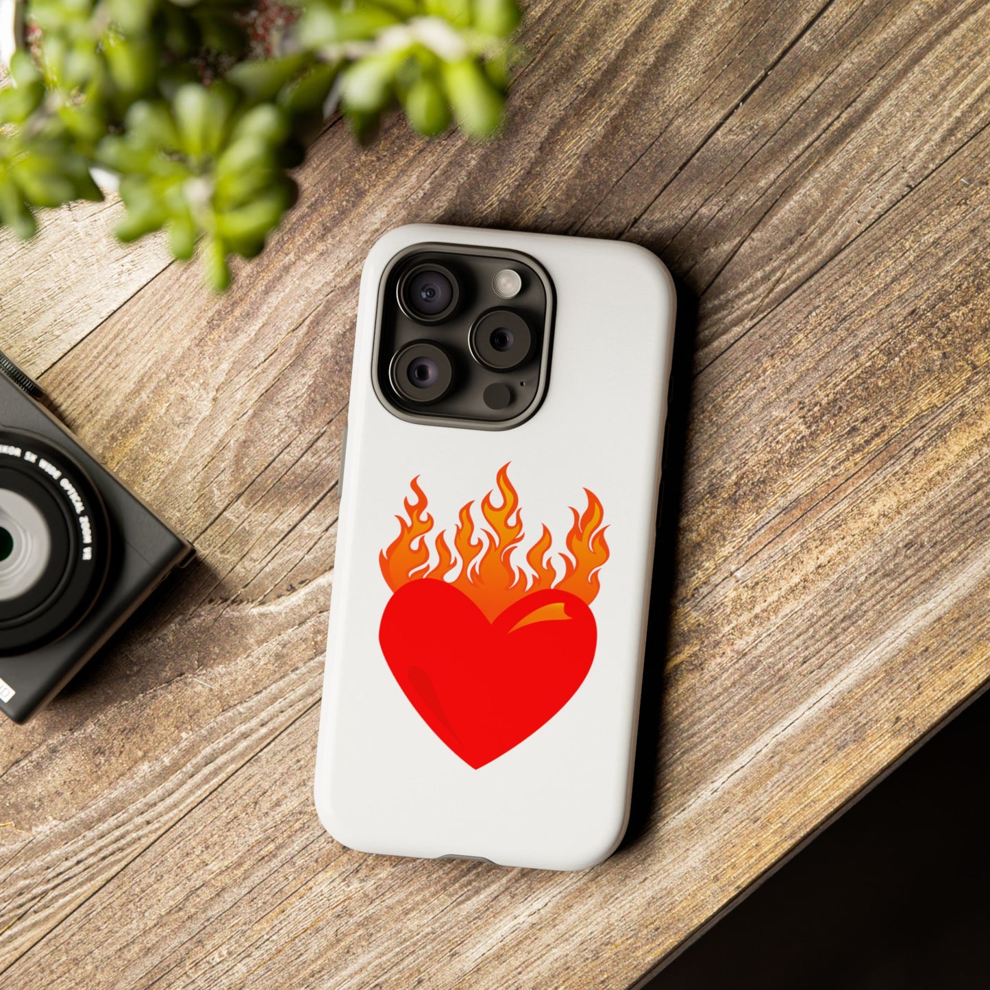 Burning Heart Tough Case