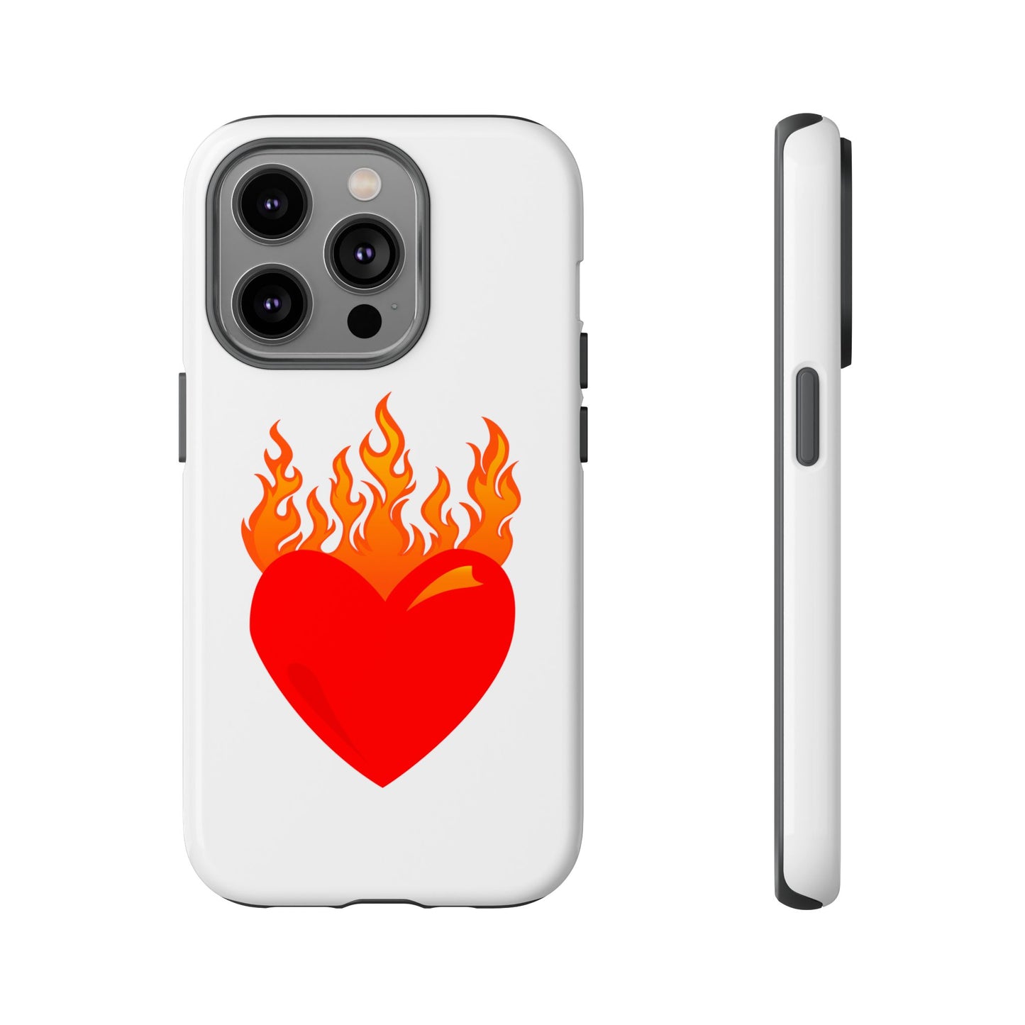 Burning Heart Tough Case