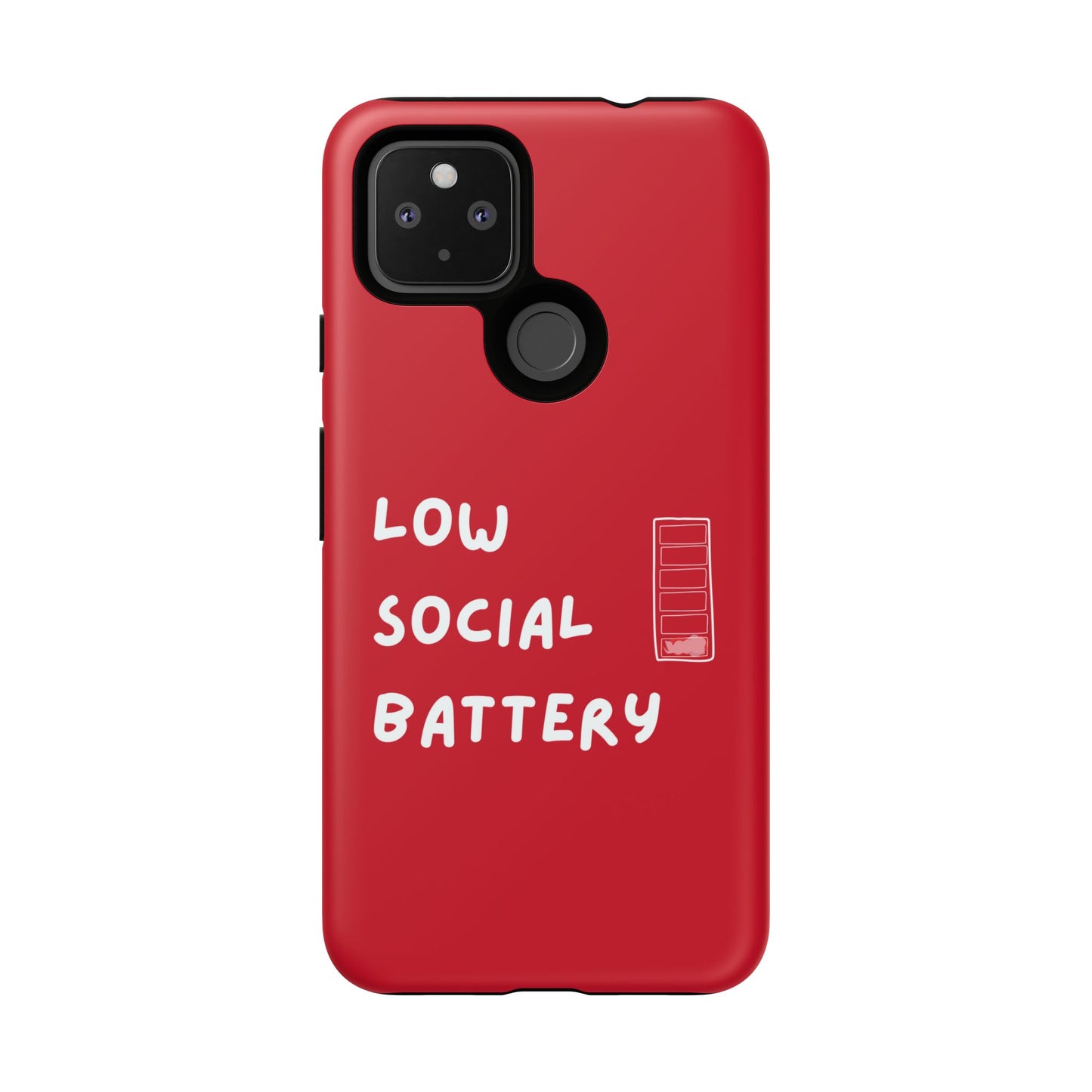 Low Social Battery Cover