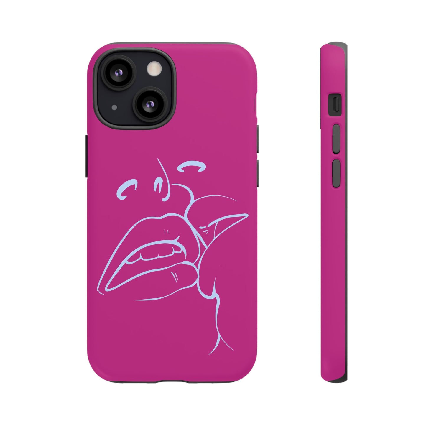 Blue kiss  Phone Case