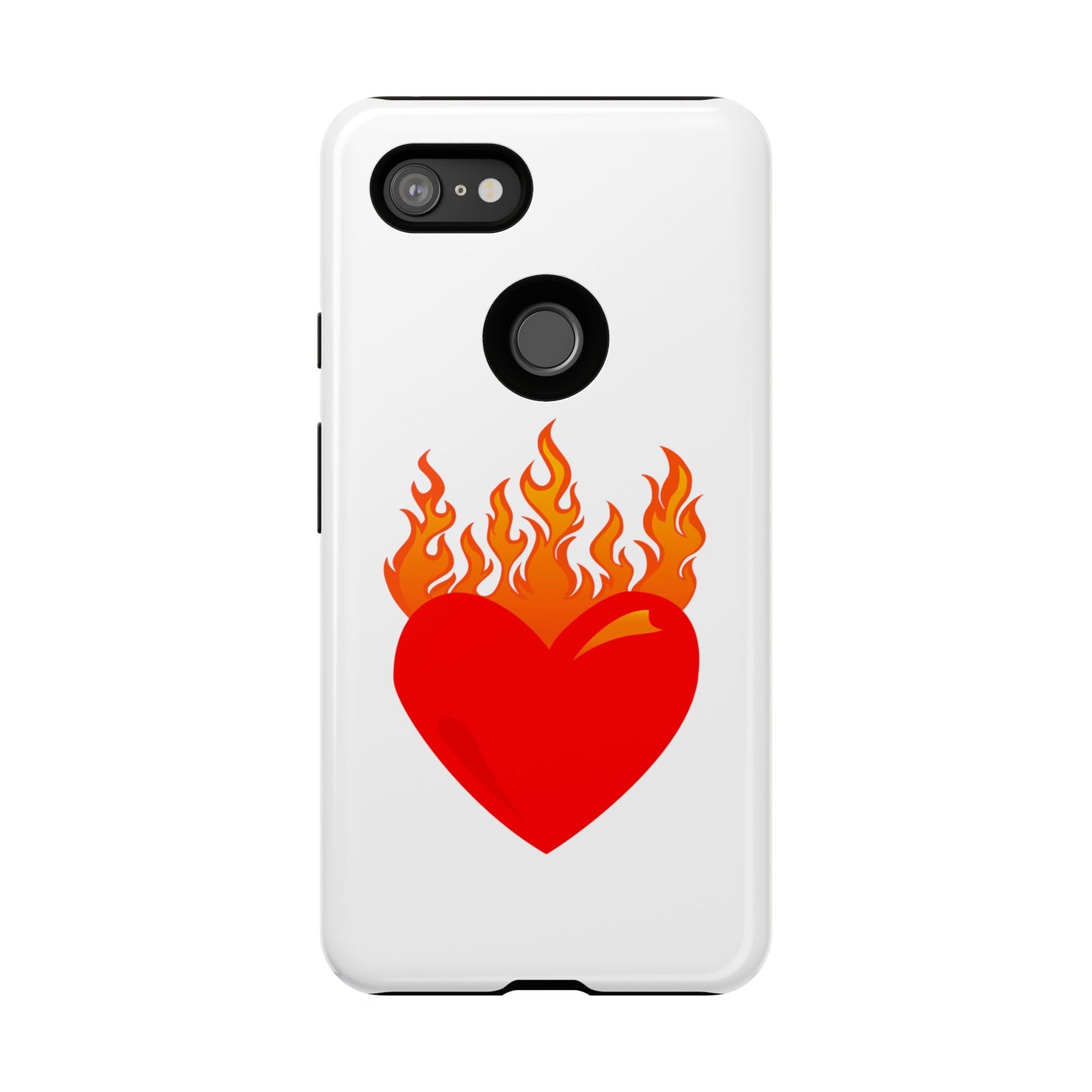 Burning Heart Tough Case