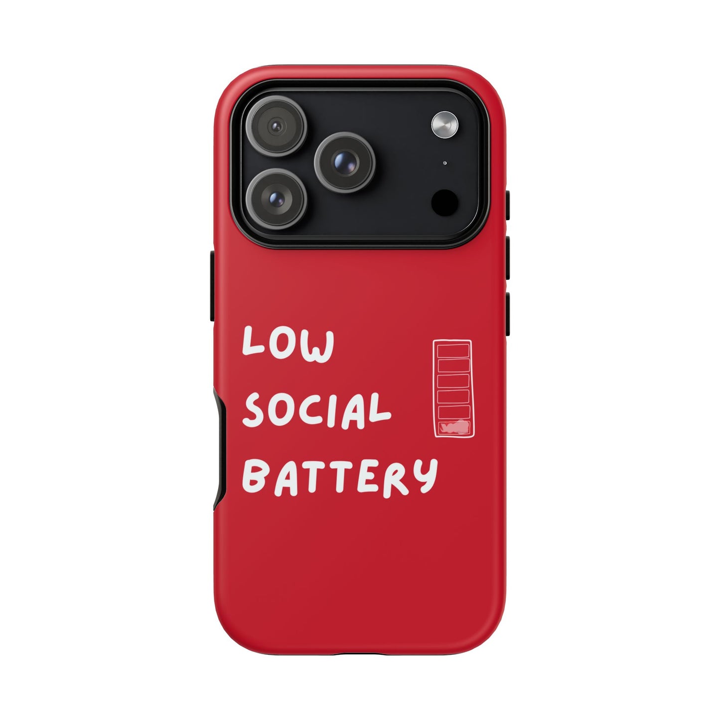Low Social Battery Cover