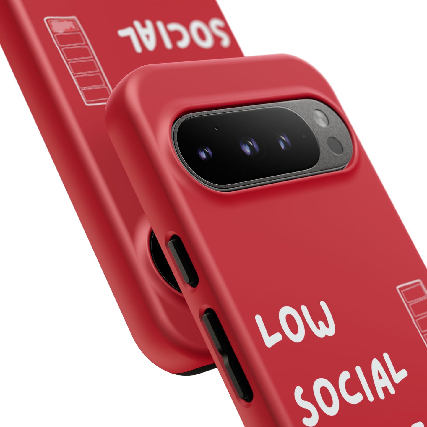 Low Social Battery Cover