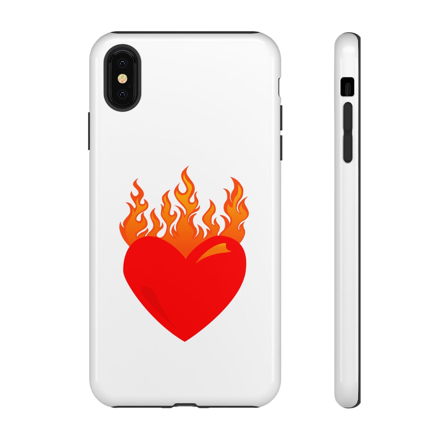 Burning Heart Tough Case