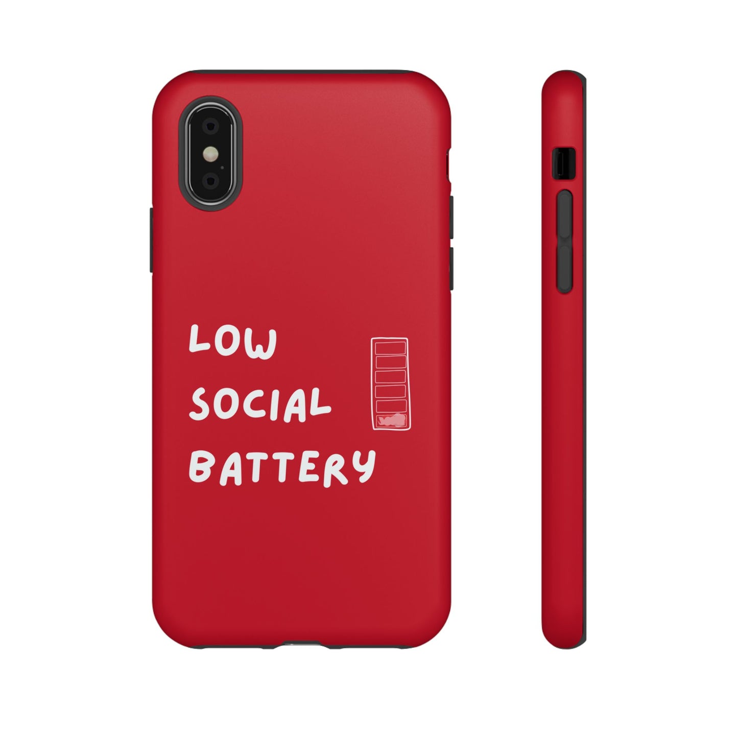 Low Social Battery Cover