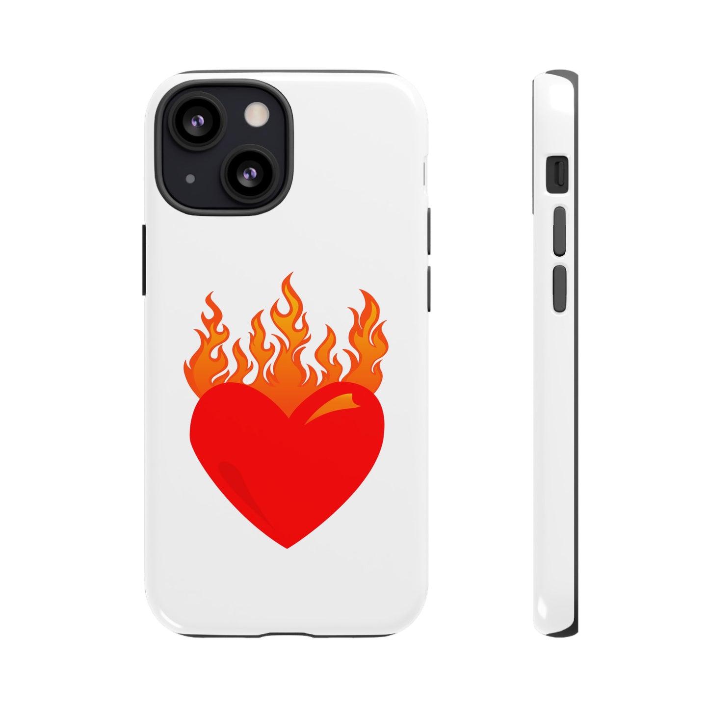 Burning Heart Tough Case