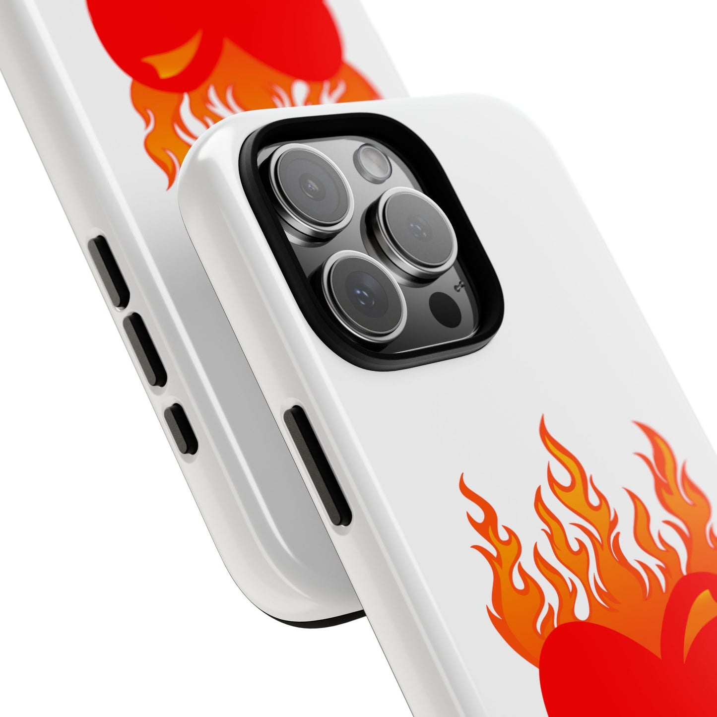 Burning Heart Tough Case