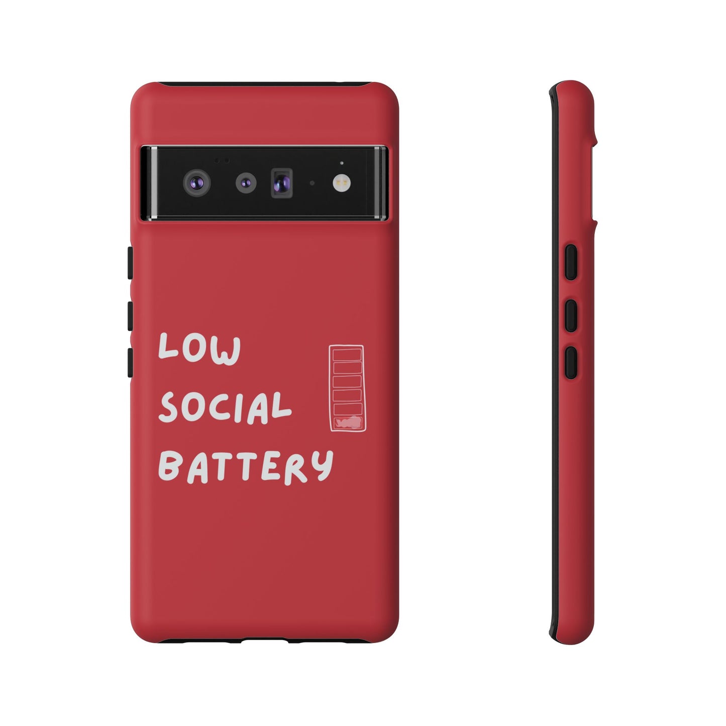 Low Social Battery Cover