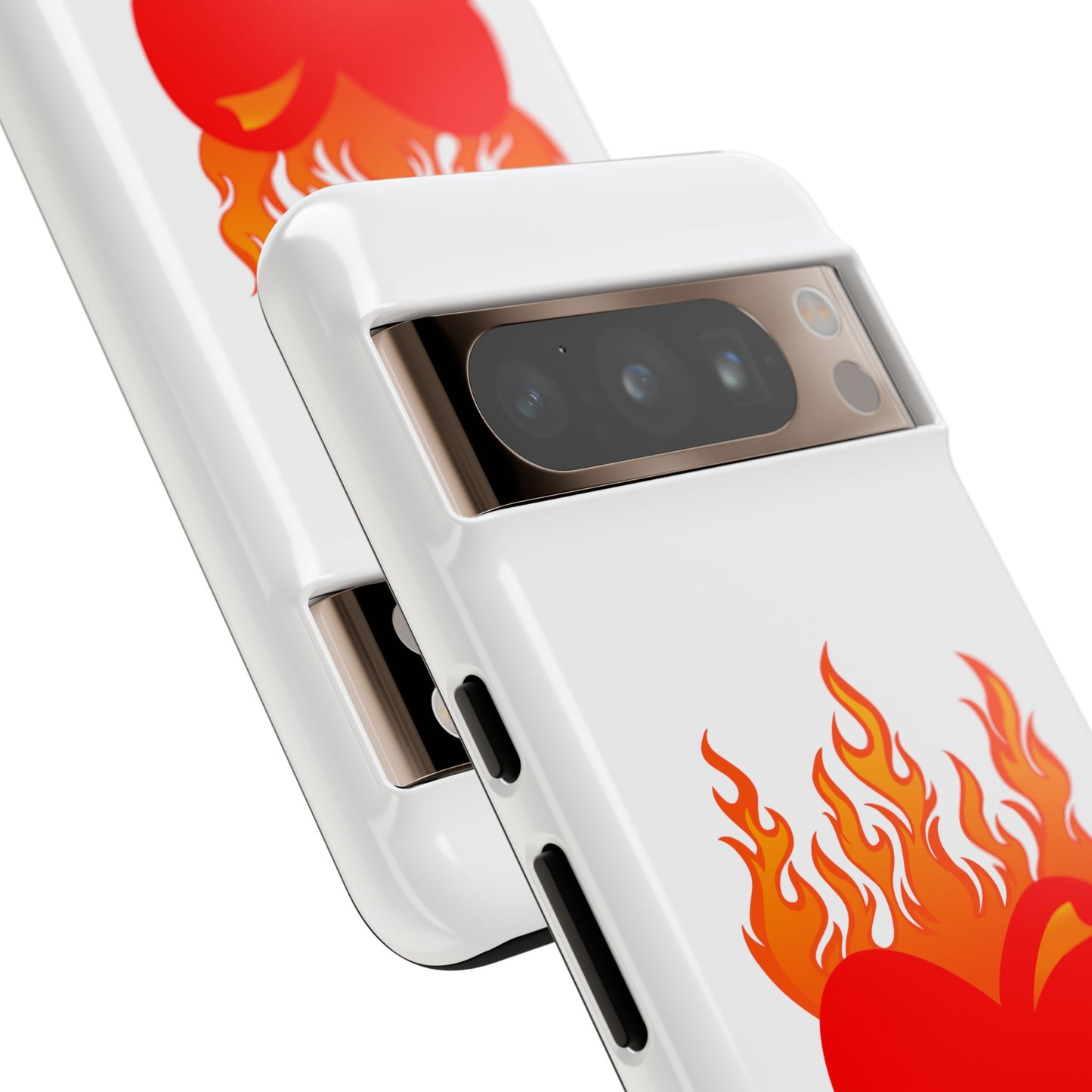 Burning Heart Tough Case